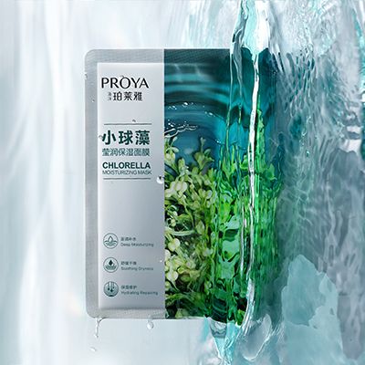 中国·尊龙(Z6小球藻莹润保湿面膜